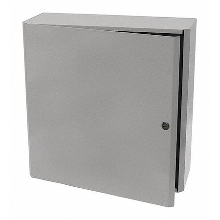 Coin Latch Electrical Enclosures, 25 in H, 9-1/2 in D, 25 in W, NEMA 1, Steel MPN:MH5500-L4