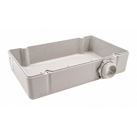 Electrical Enclosures, 4.28 in H, 2 in D, 7 in W, NEMA 1, Plastic MPN:PE6000