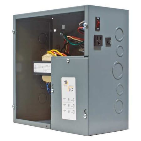 Enclosed Power Supply, 300VA, Hi/Lo Volt MPN:PSH300AB10-LVC