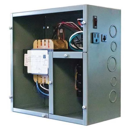 Enclosed Power Supply, 500VA, Hi/Lo Volt MPN:PSH500AB10-LVC