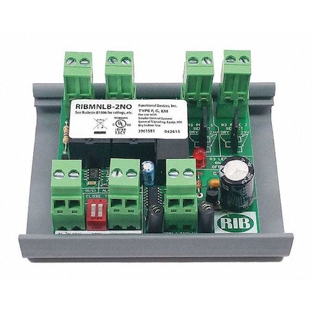 Track Mount, AHU Fan Safety Alarm Circuit MPN:RIBMNLB-2NO