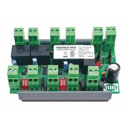 Track Mount, AHU Fan Safety Alarm Circuit MPN:RIBMNLB-4NO