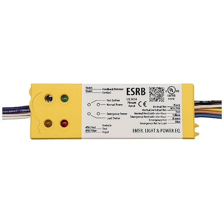 UL924 Lighting Relay, 10A 120-277Vac MPN:ESRB