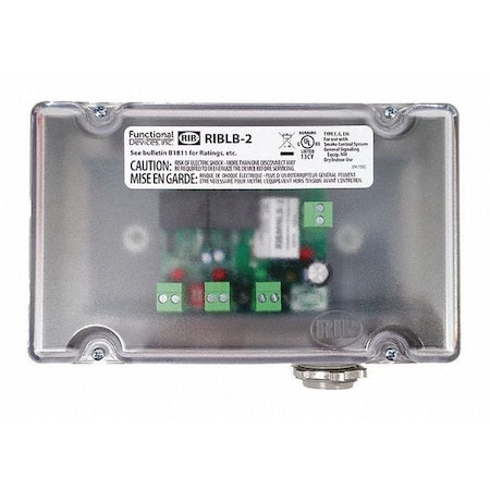 Enclosed AHU Fan Safety Alarm MPN:RIBLB-2