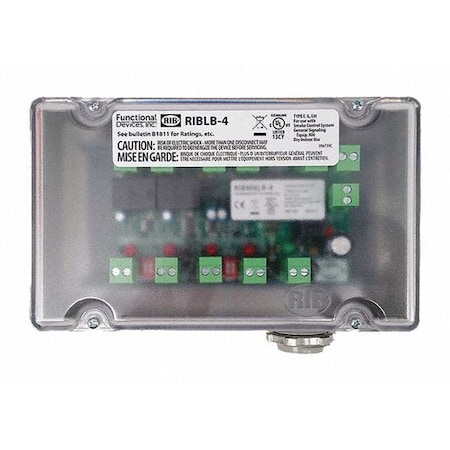 Enclosed AHU Fan Safety Alarm MPN:RIBLB-4
