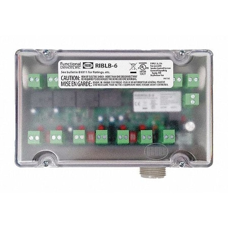 Enclosed AHU Fan Safety Alarm MPN:RIBLB-6