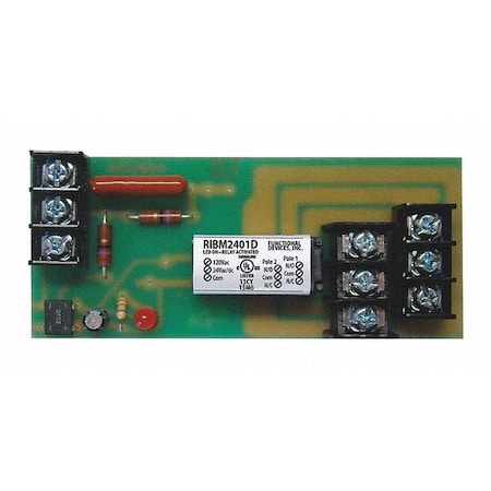 Track Mount Relay, 10A, DPDT MPN:RIBM2401D