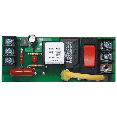 Track Mnt Rly, 20A, SPDT, 24VAC/DC, 120VAC MPN:RIBM2401SB