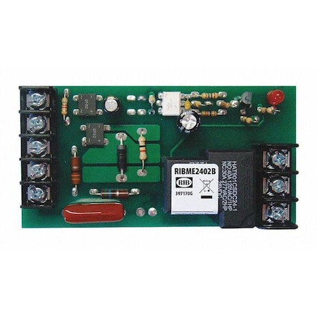 Track Mount Relay, 20A, SPDT MPN:RIBME2402B