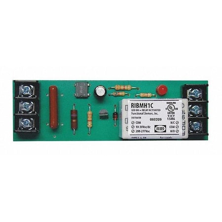 Track Mount Relay, 15A, SPDT MPN:RIBMH1C
