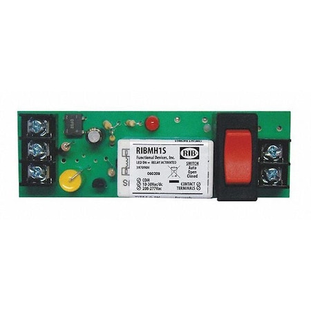 Track Mount Relay, 15A, SPST-N/O MPN:RIBMH1S