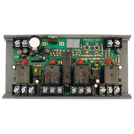 Track Mount, 4 Output Field Relay, Module MPN:RIBMN24Q4C-PX