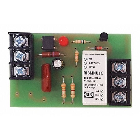 Track Mount Relay, 15A, SPDT MPN:RIBMNU1C