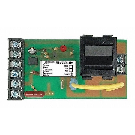 Track Mount Relay, 15A, SPST MPN:RIBMU1SM-250
