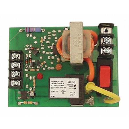 Track Mount Relay/Current Switch, 20A MPN:RIBMX24SBF