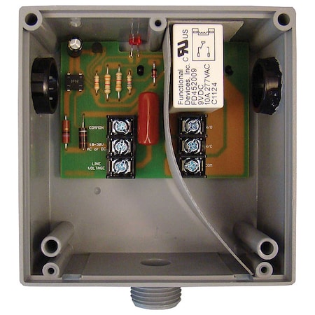 Enclsd T-Styl Rly, Hi/Low, 10-30VAC/DC, 208 MPN:RIBU1CW