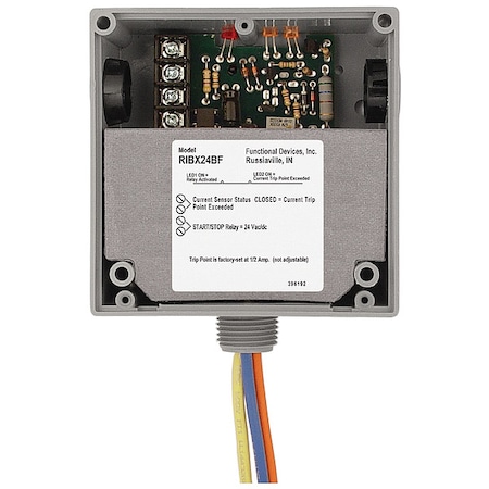 Enclsd, 20A, Rly/Adjustable Current Switch MPN:RIBX24BF