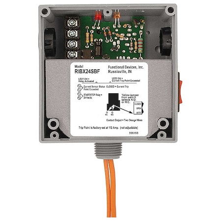 Enclsd, 20A, Rly/Current Switch, Adjustable MPN:RIBX24SBF