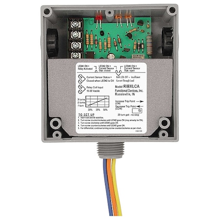 Enclosed Relay/Current Switch, 10A MPN:RIBXLCA