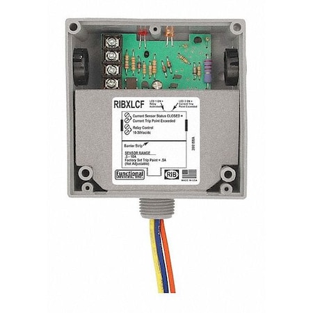 Enclosed Relay/Current Switch, Fixed, 10A MPN:RIBXLCF