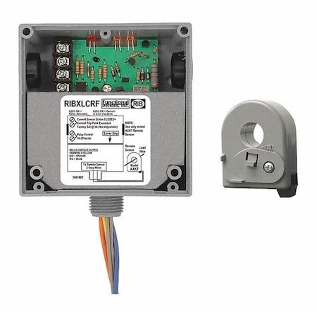 Enclosed Relay/Rmte Solid Core, Fixed, 10A MPN:RIBXLCRF