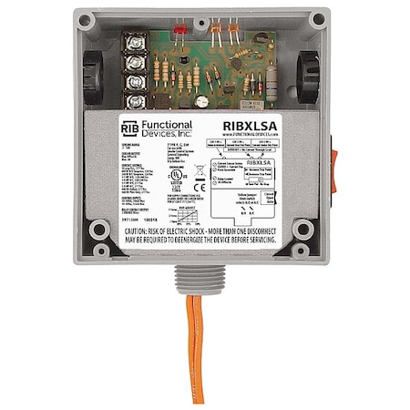 Enclosed Relay/Current Switch, Adj., 10A MPN:RIBXLSA