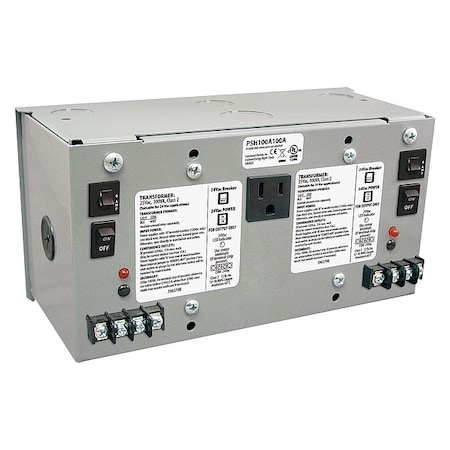 Enclosed Power Supply, 120V AC, 24V AC, 100VA MPN:PSH100A100A