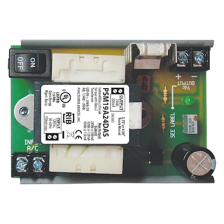 DC Power Supply, 120V AC, 1.5/28V DC, 40A, Track MPN:PSM19A24DAS