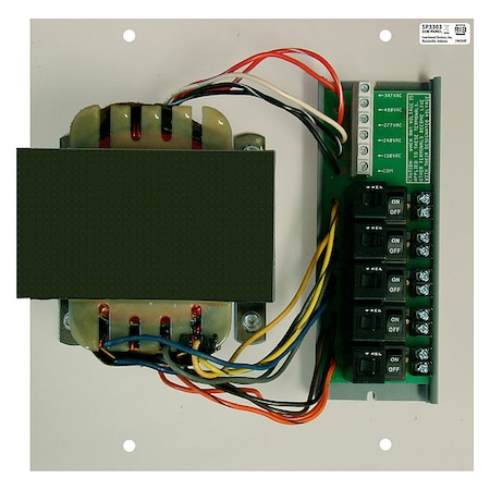 Class 2 Transformer, 40 VA, NEMA 1, 24V AC, 120/240/277/347/480V AC MPN:PSMN200A