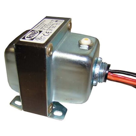 Control Transformer, 40 VA, Not Rated, 120V AC, 208/240/277/480V AC MPN:TR40VA013