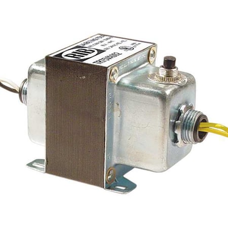 Class 2 Transformer, 75 VA, Not Rated, 24V AC, 120V AC MPN:TR75VA002