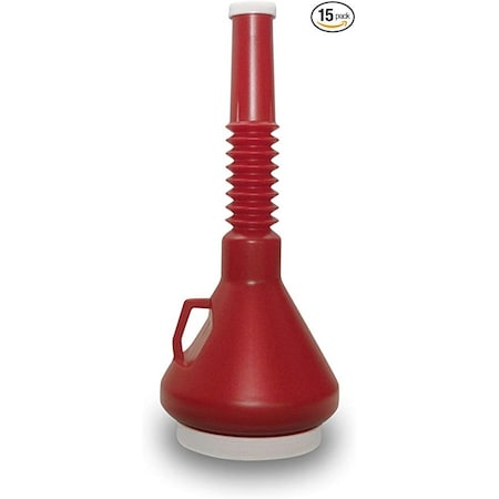 Double Capped Funnel, Dark Red, 14 1/4 in MPN:32145