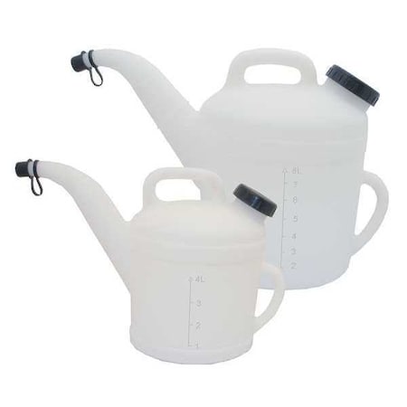 Pitcher Measuring Container, Polyethylene, 4 qt Fluid Capacity, 11 1/2 in W MPN:32375
