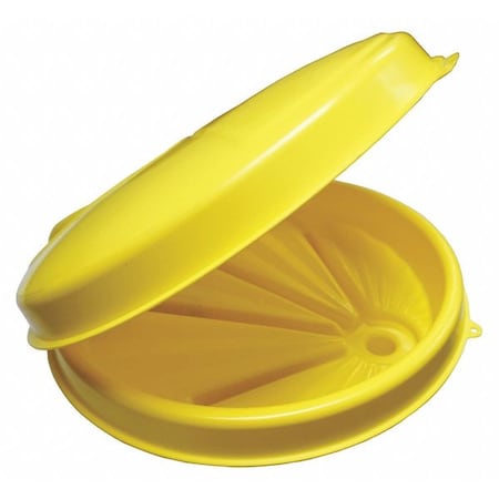 DrumFunnel, 7inH, Yellow, Polyethylene MPN:32420