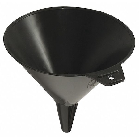 Spout Funnel, 64 fl oz Fluid Capacity, 7 in Overall Dia, 7 in Overall Ht, Hanging Tab, Polyethylene MPN:32820