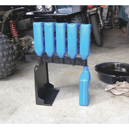 Oil Bottle Draining System, Black, 5 qt. MPN:32947