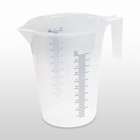 Measuring Container, Fixed Spout, 5 Quart MPN:94160