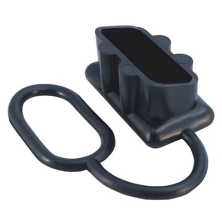 Battery Protective Cap, Plug-In, Black MPN:126402