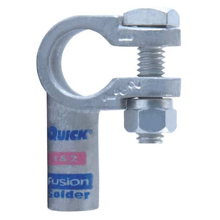 Right Elbow Terminal, 1 and 2ga, Pink, Pos MPN:416301-525-001P