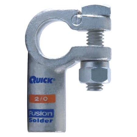 Right Elbow Terminal, 2/0 ga, Orng, Neg MPN:416320-525-001N