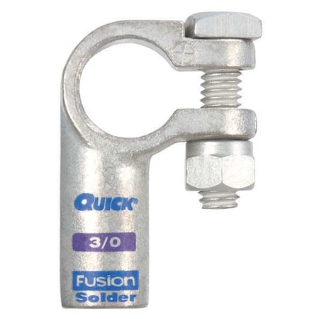 Right Elbow Terminal, 3/0 ga, Purp, Pos MPN:416330P