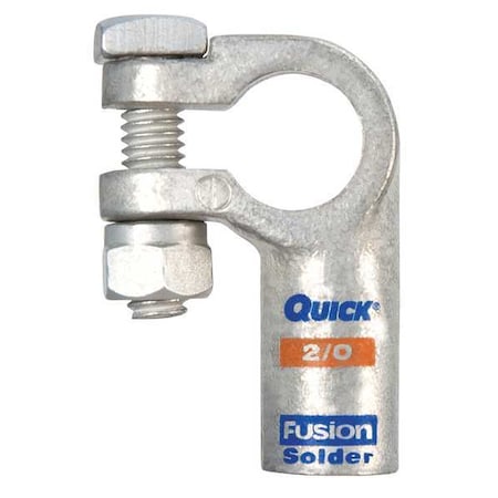 Left Elbow Terminal, 2/0 ga, Orng, Neg MPN:426320-525-001N