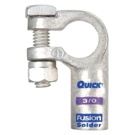 Left Elbow Terminal, 3/0 ga, Purp, Pos MPN:426330-525-001P