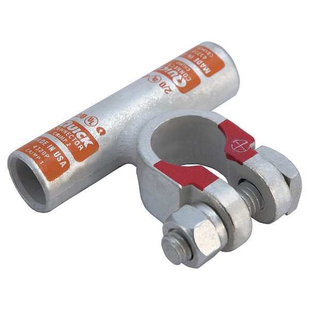 Battery Terminal Flag, 2/0 ga., Orange, Pos MPN:4320P