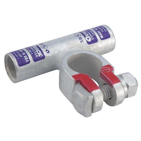 Battery Terminal Flag, 3/0 ga., Purple, Pos MPN:4330P