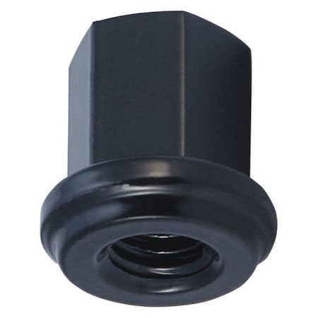 Nut, Black, Red, Screw, PK10 MPN:6016B, 6016R