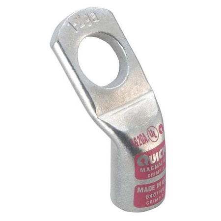 Lug Starter/Ground, 1/2 in Stud, Standard Barrel, Copper, Pink MPN:6401HV