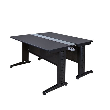 Fusion Benching Systems, 58 D X 29 H, 48 W X Wood, Metal, Grey MPN:MFB4858GY
