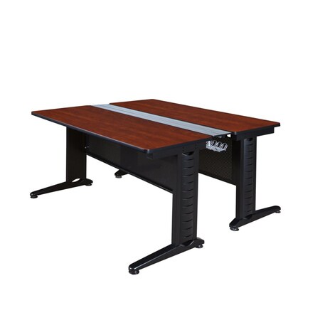 Fusion Benching Systems, 58 D X 29 H, 72 W X Wood, Metal, Cherry MPN:MFB7258CH