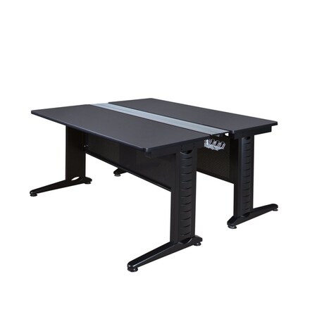 Fusion Benching Systems, 58 D X 29 H, 72 W X Wood, Metal, Grey MPN:MFB7258GY